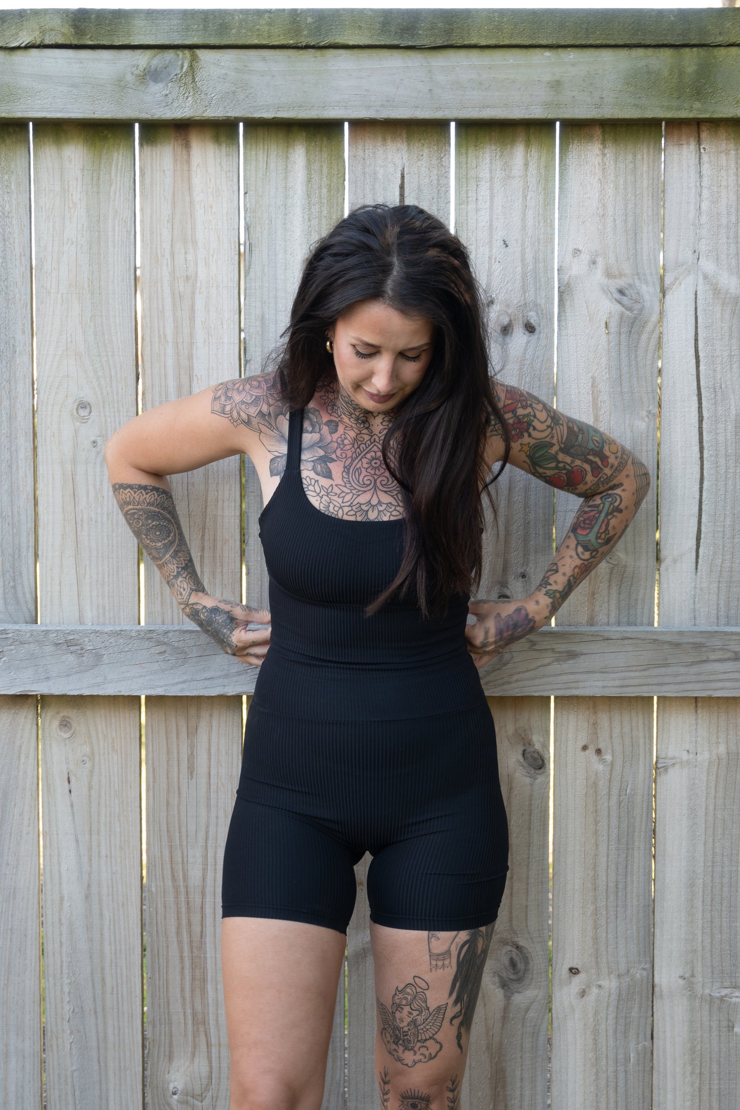 Ribbed Active Shorts