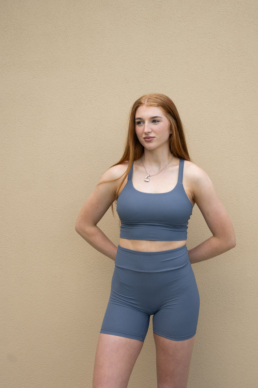 Ribbed Active Bra
