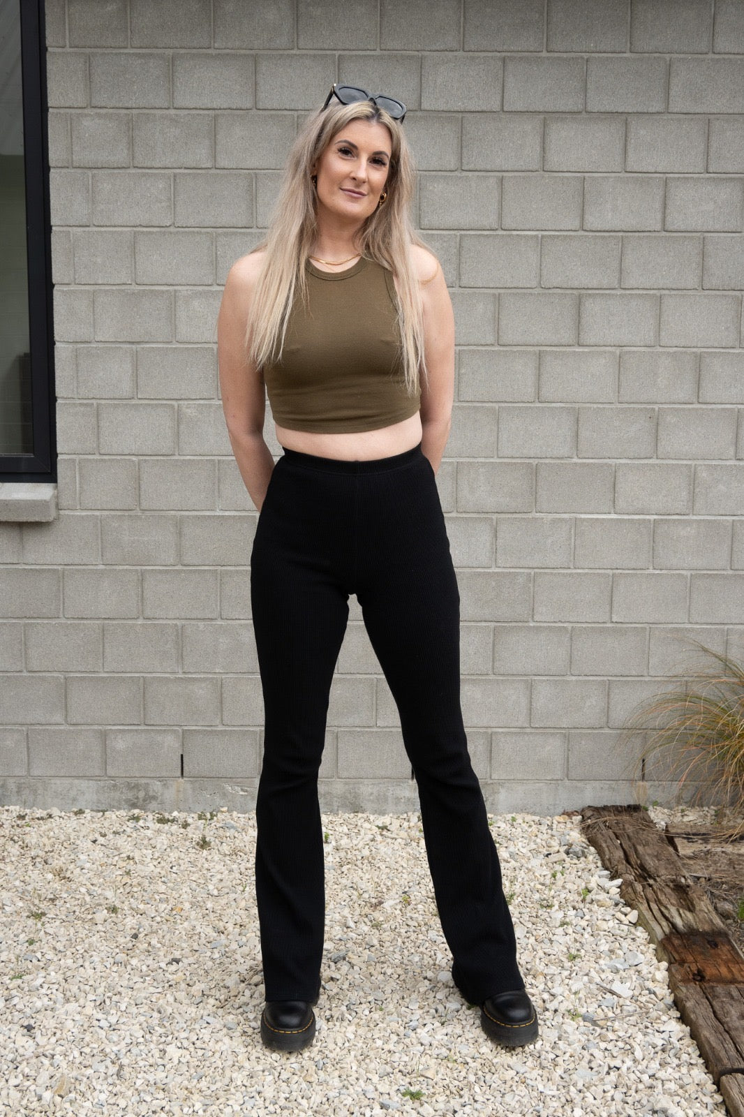 Ribbed Flares